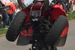 Stunts mit Quad